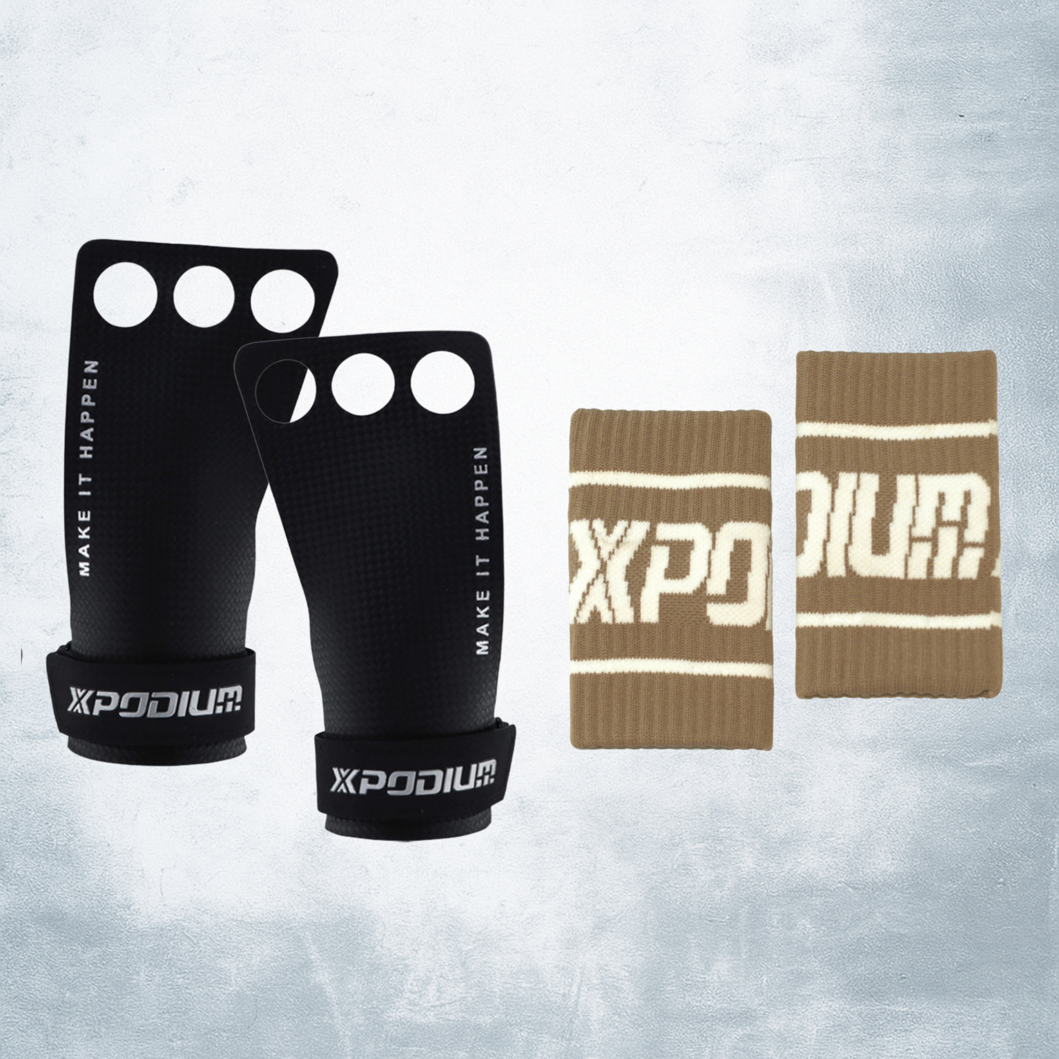 Carbon Grips With Holes (FREE Wristbands Bundle)