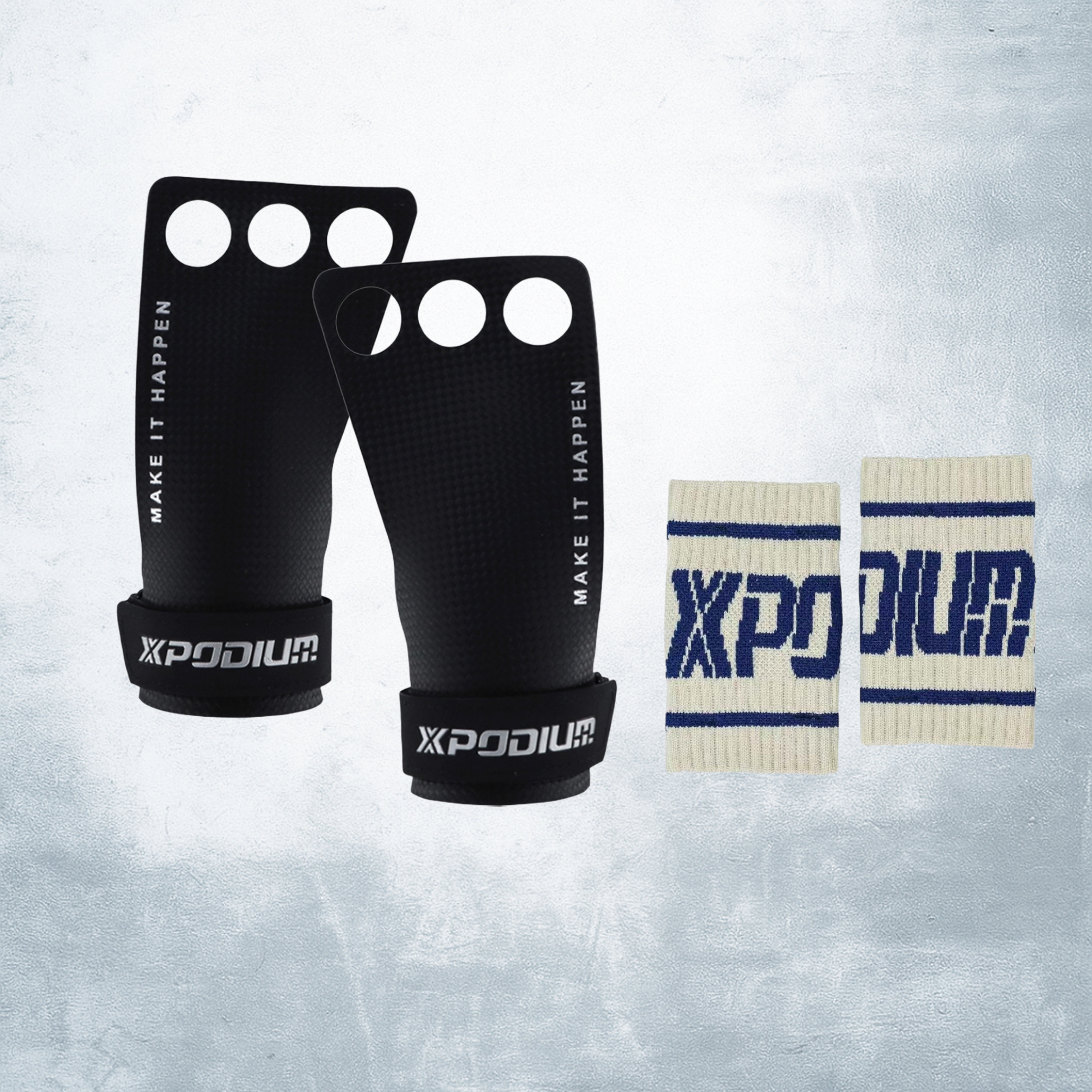 Carbon Grips With Holes (FREE Wristbands Bundle)