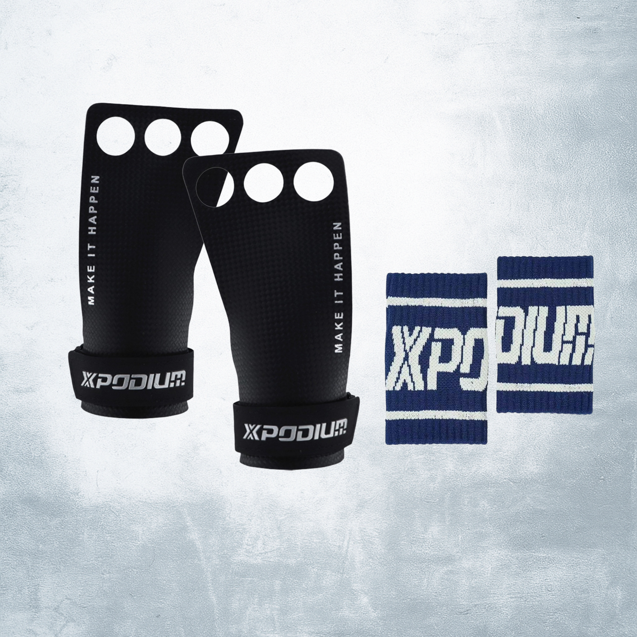 Carbon Grips With Holes (FREE Wristbands Bundle)
