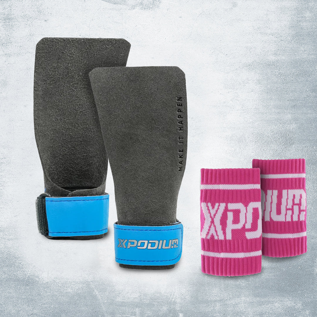 PRO GYMNASTICS GRIPS (FREE Wristbands Bundle)